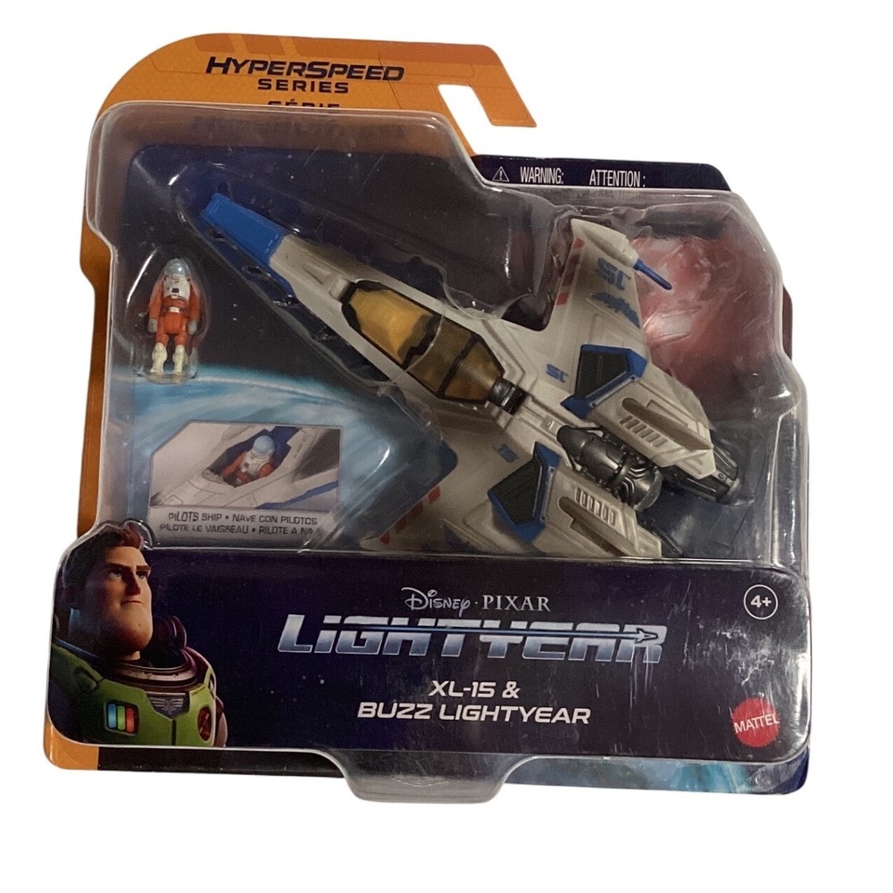 Disney Pixar Lightyear XL-15 & Buzz Lightyear Hyperspeed Series Toy New